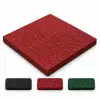 AZK40-40 Standart Yüzey Kauçuk Karo (10 mm Pabuç) 400x400 mm - 40 mm - m²