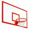 KADOZE Basketbol Panya Seti Sabit Çember 105×180 20 mm Akrilik Cam Panya - adet