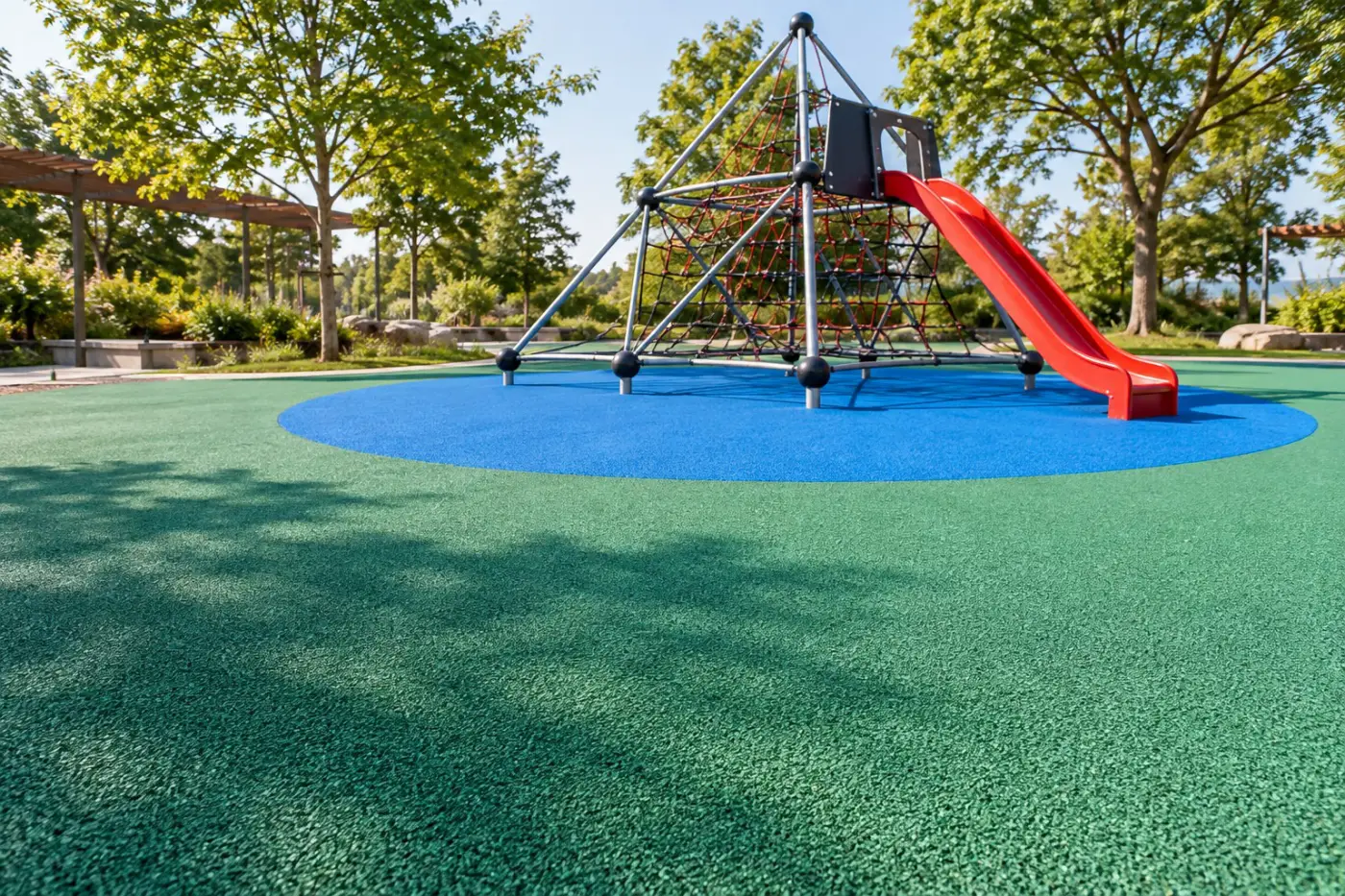 KADOZE Dökme Kauçuk Zemin - 20 mm SBR + 10 mm EPDM - 100 m² Paket
