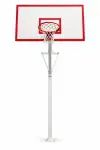KADOZE Tek Direk Basketbol Potası - Fiber Panya 105x180 cm - adet