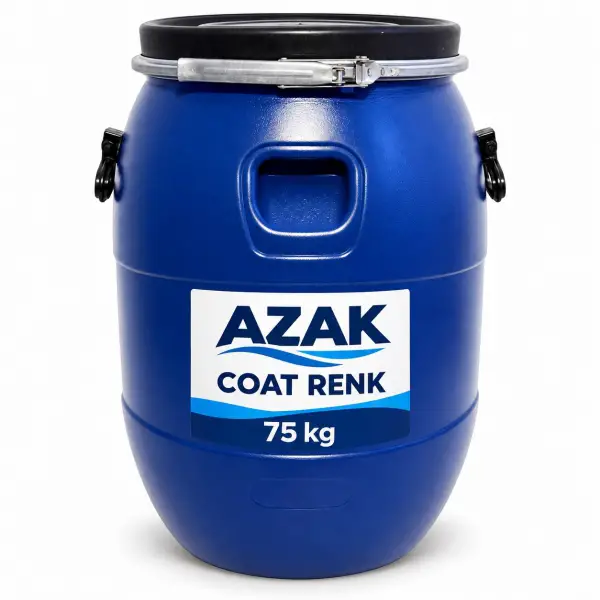 KADOZE Coat Renk Akrilik Kort Boyası - 75 kg Varil