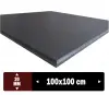 KADOZE PRO Sıcak Pres Kauçuk Spor Zemin 100x100x2 cm [Gri] - m²