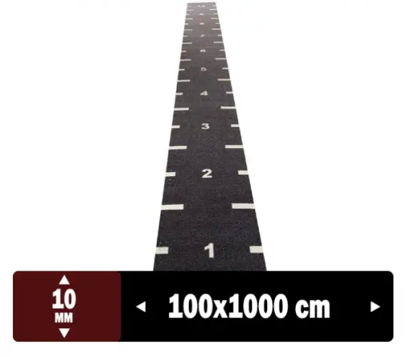 KADOZE Kızak Halısı 1x10m [Siyah] - adet