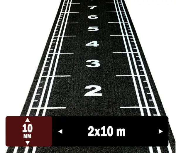 KADOZE Kızak Halısı 2x10m [Siyah] - adet