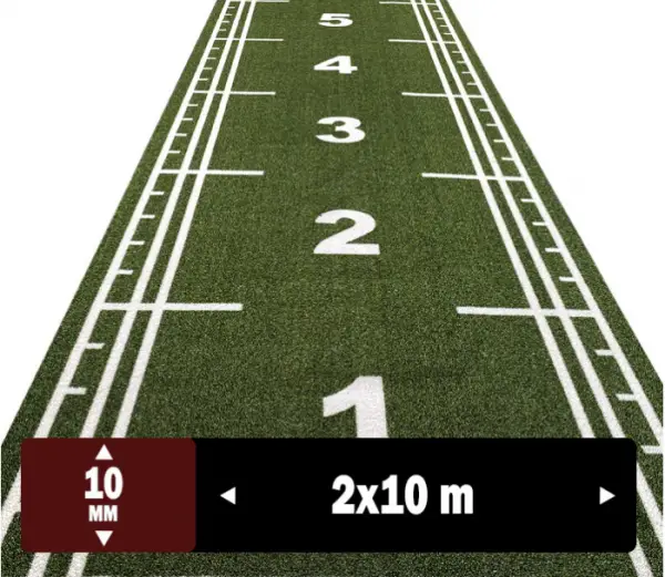 KADOZE Kızak Halısı 2x10m [Yeşil] - adet