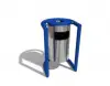 KADOZE ÇK-05-B Kafes Ayaklı Metal Çöp Kutusu - Model B - adet