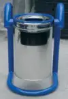 KADOZE ÇK-03-B Baston Büküm Kafes Ayaklı Metal Çöp Kutusu - Model B - adet