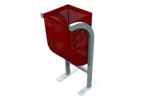 KADOZE ÇK-06 Yunus Model Metal Çöp Kutusu - adet