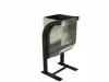 KADOZE ÇK-06-B Yunus Model Metal Çöp Kutusu - Model B - adet