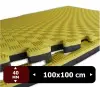 KADOZE Zemin Koruma Matı Tatami EVA 4cm Sarı-Siyah - m²